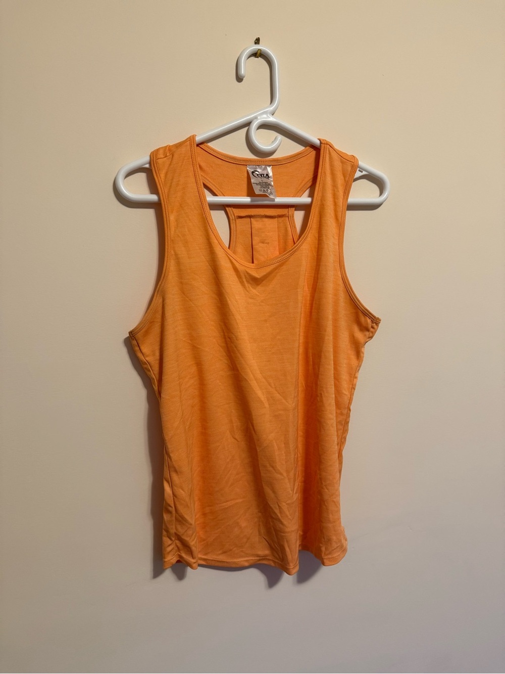 ZYIA Women's Orange Racerback Tank Top